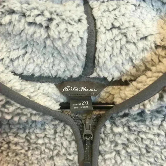 Eddie Bauer quarter zip hoodie jacket size 2XL (NWT) - Picture 2 of 6